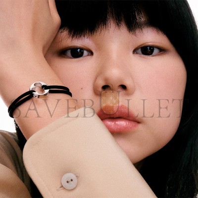 LOUIS VUITTON EMPREINTE BRACELET WHITE GOLD Q95649